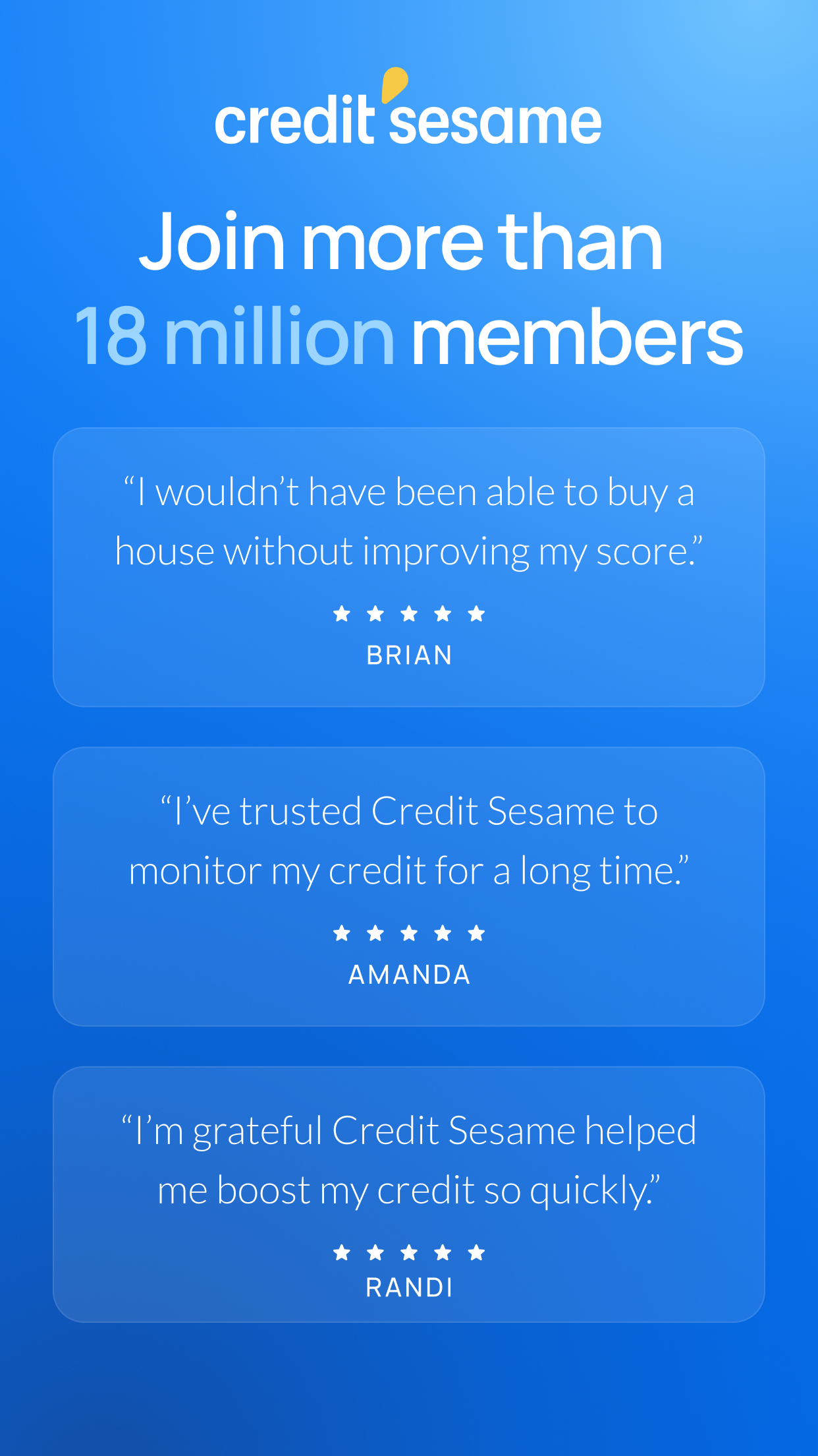 اسکرین شات 8 برنامه Credit Sesame: Grow your score
