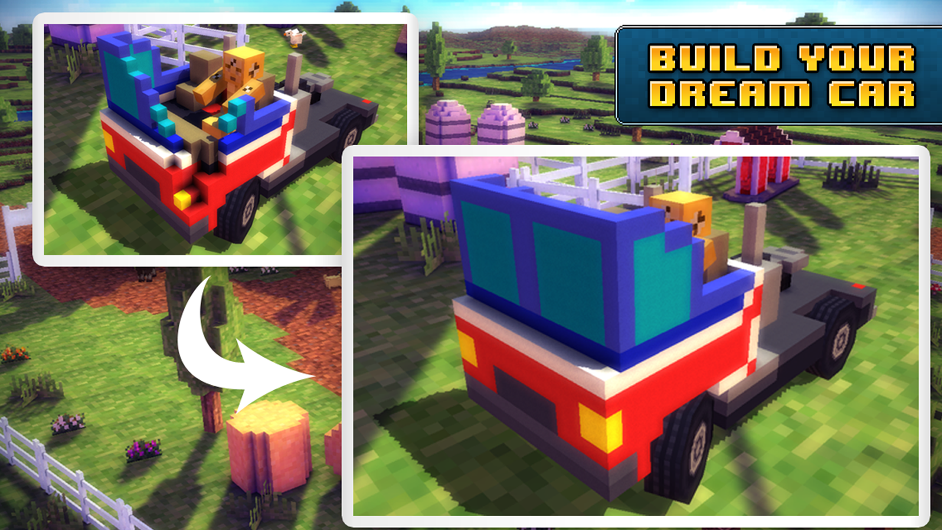اسکرین شات 2 بازی Blocky Roads