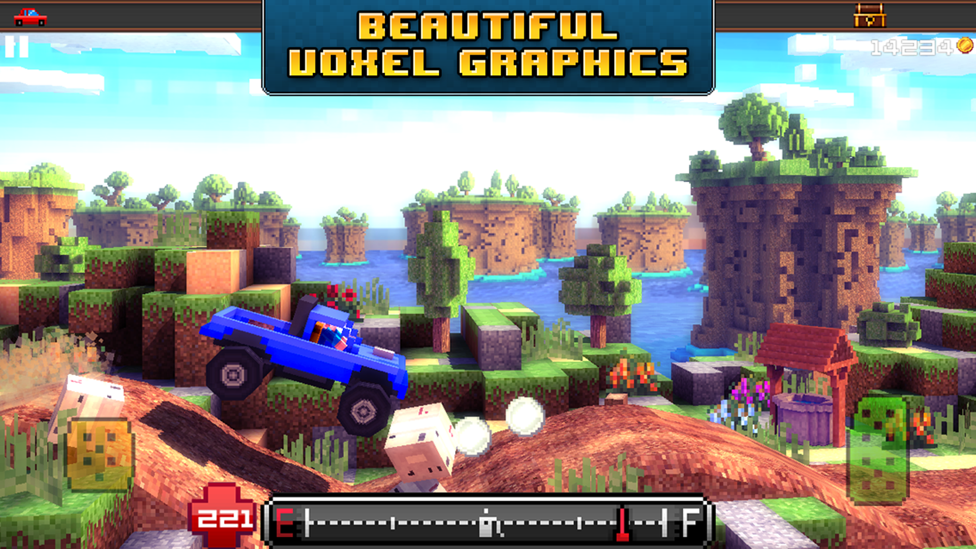 اسکرین شات 4 بازی Blocky Roads