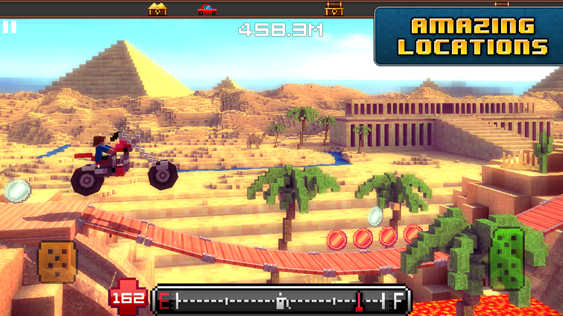اسکرین شات 1 بازی Blocky Roads