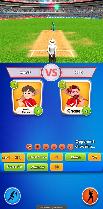 اسکرین شات 4 بازی Captain Cool Cricket - Manager