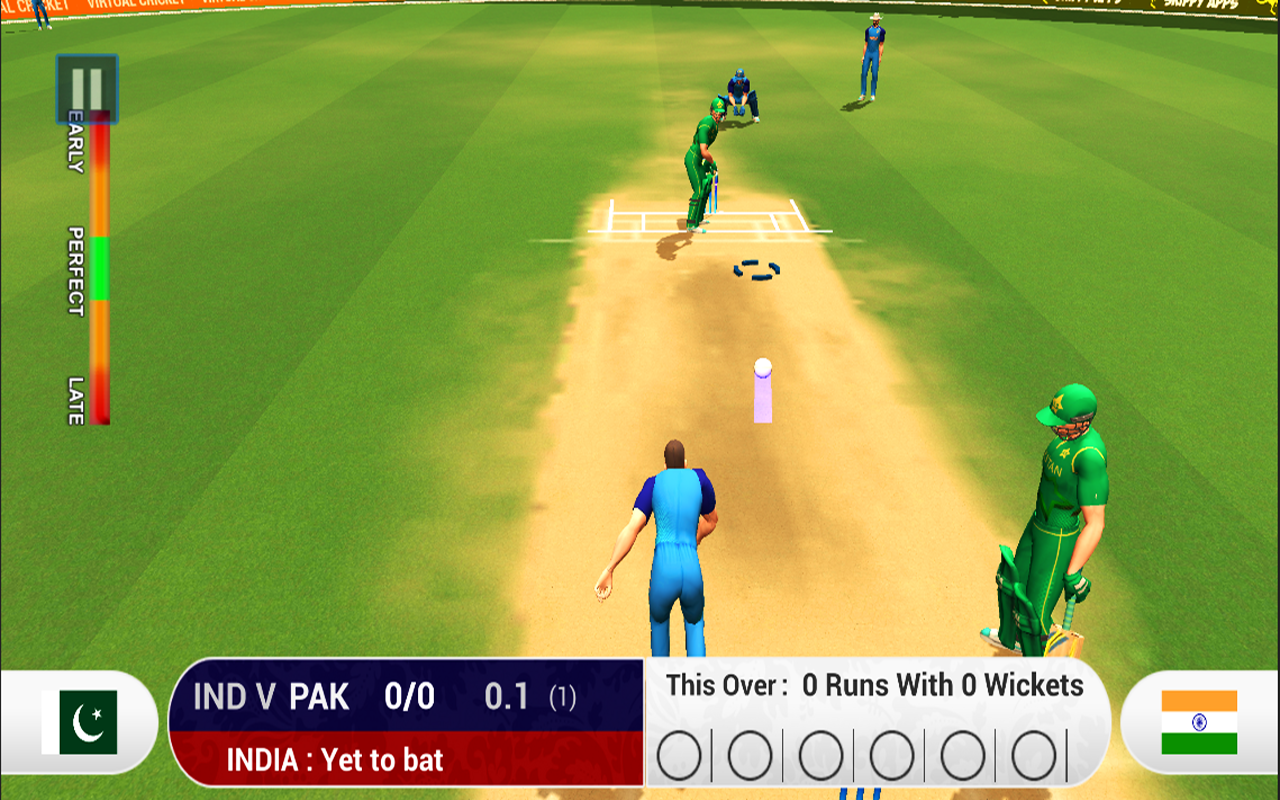 اسکرین شات 1 بازی CricVRX - Virtual Cricket