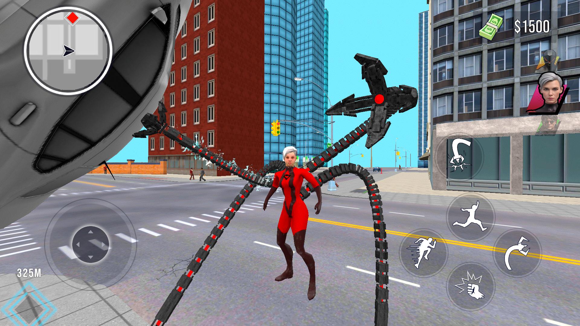 اسکرین شات 8 بازی Superhero Crime Open World War