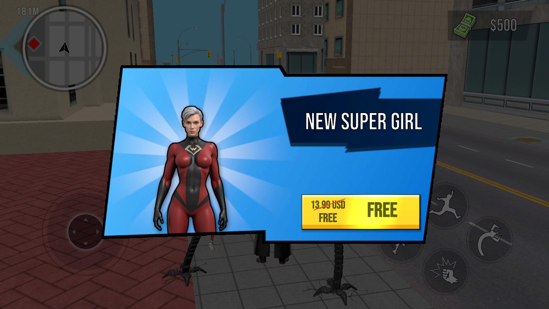 اسکرین شات 7 بازی Superhero Crime Open World War