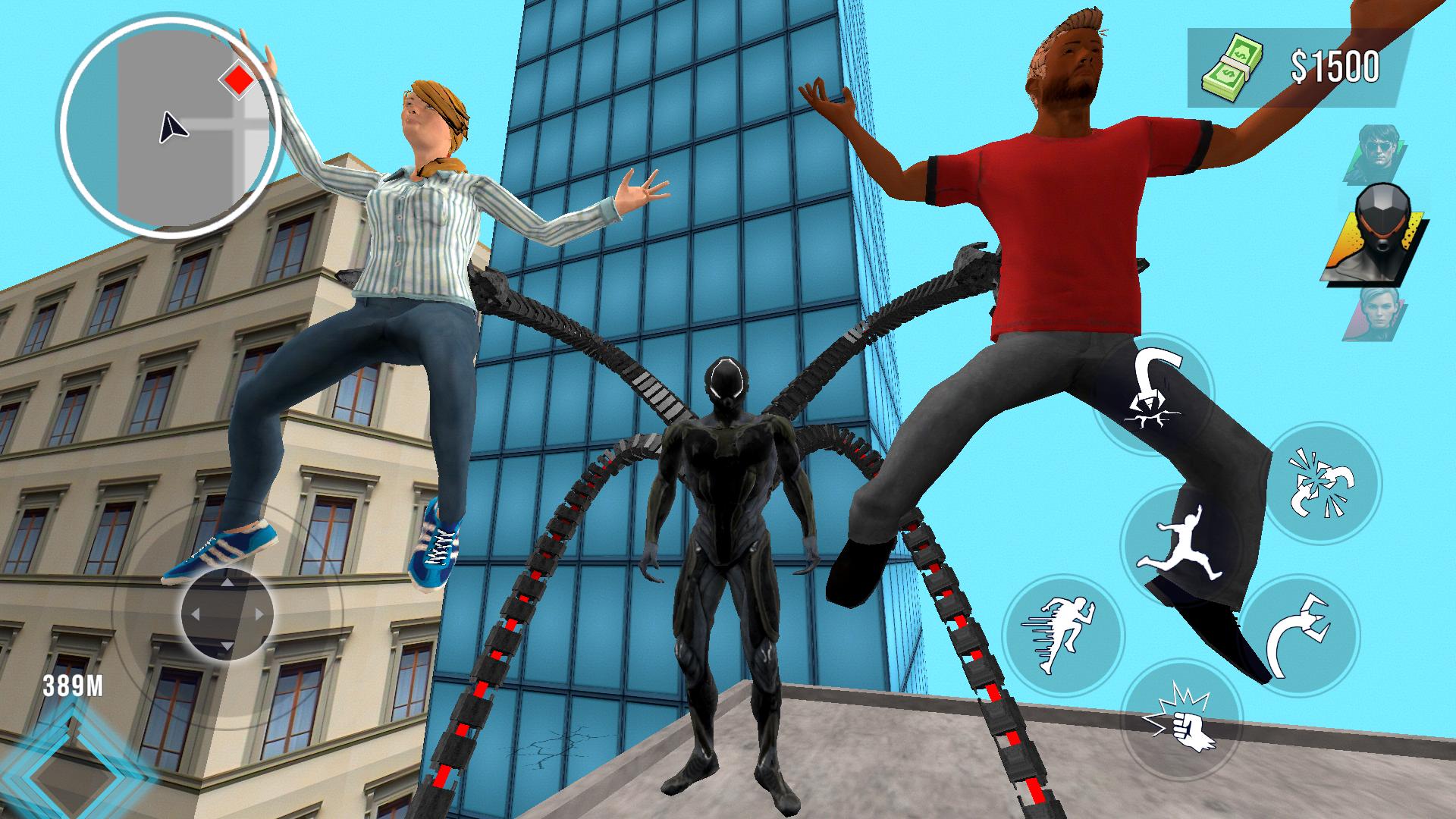 اسکرین شات 3 بازی Superhero Crime Open World War