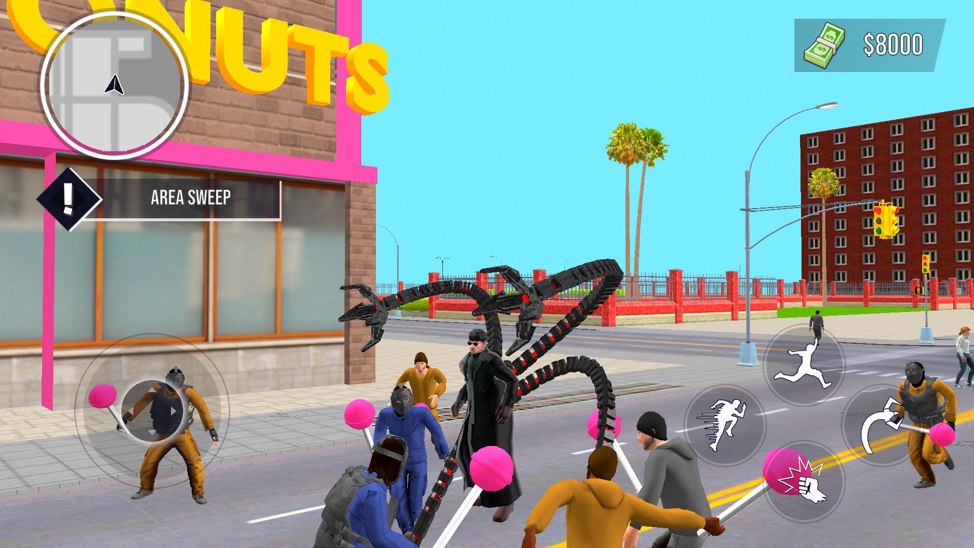 اسکرین شات 6 بازی Superhero Crime Open World War