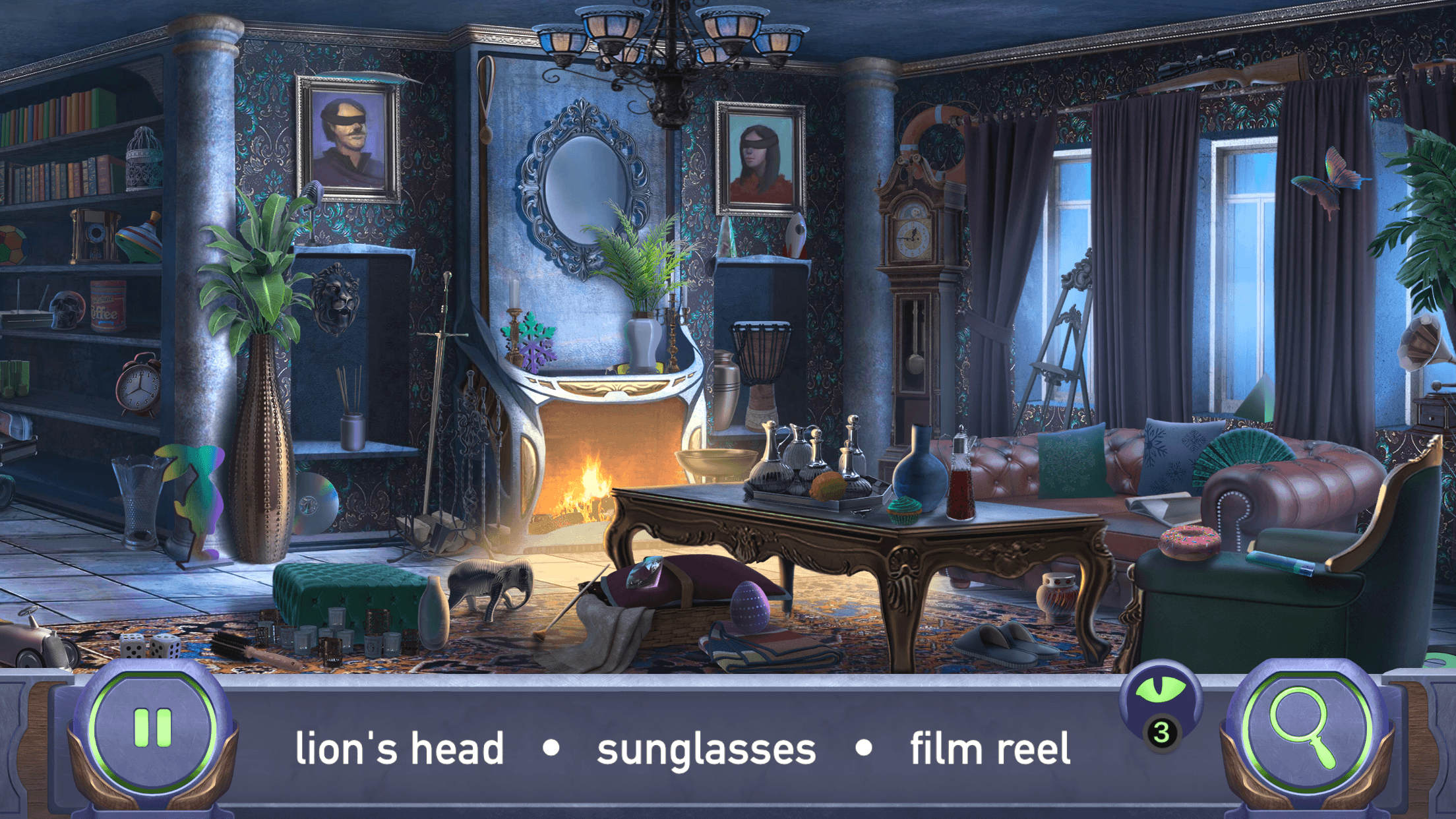 اسکرین شات 6 بازی Hidden Objects with Edgar Poe