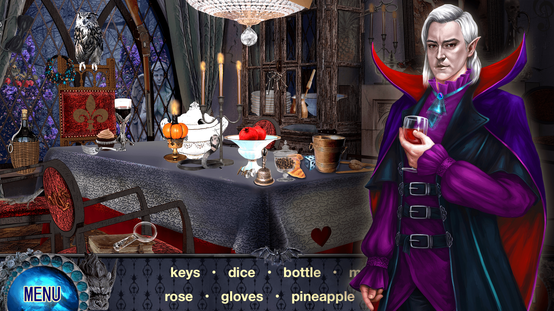 اسکرین شات 1 بازی Vampire Story - Hidden Object