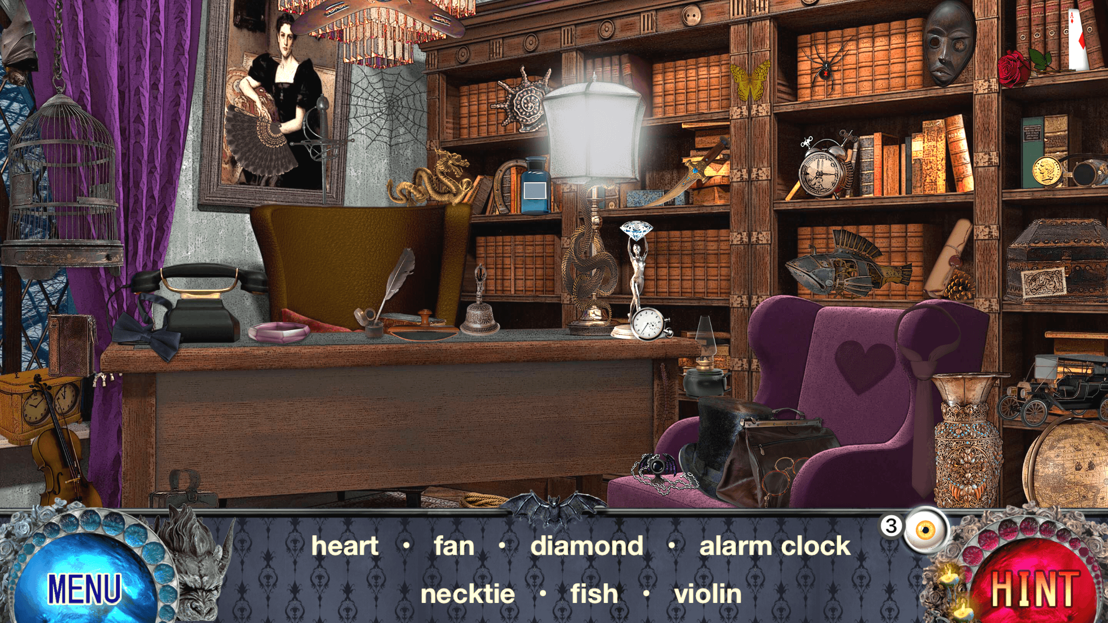 اسکرین شات 2 بازی Vampire Story - Hidden Object