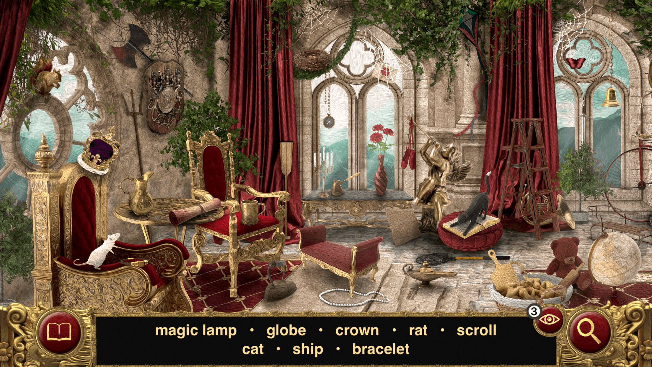 اسکرین شات 4 بازی Hidden Object: Sleeping Beauty