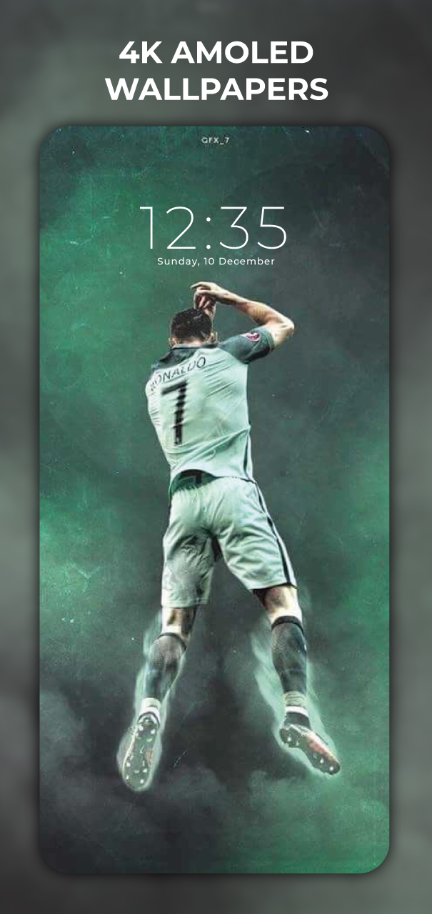 اسکرین شات 1 برنامه Soccer Ronaldo wallpapers CR7