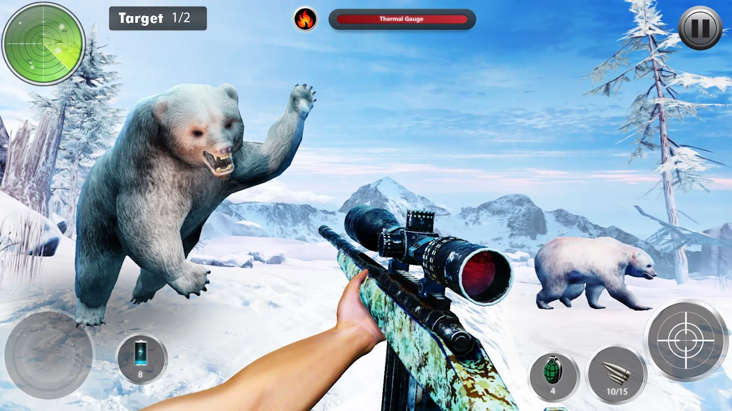 اسکرین شات 7 بازی Wild Dino Hunting: Animal Hunt