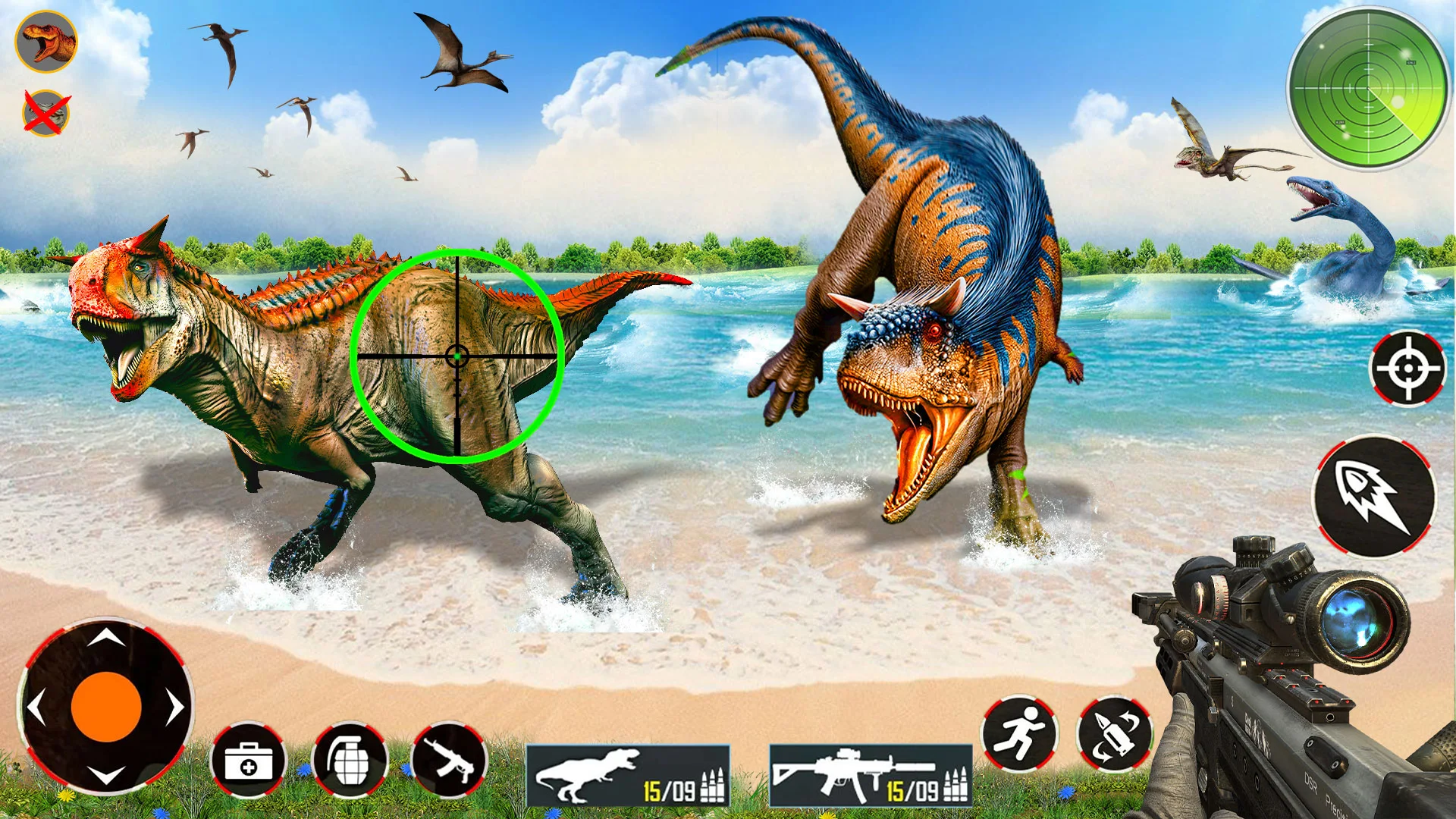 اسکرین شات 6 بازی Wild Dino Hunting: Animal Hunt