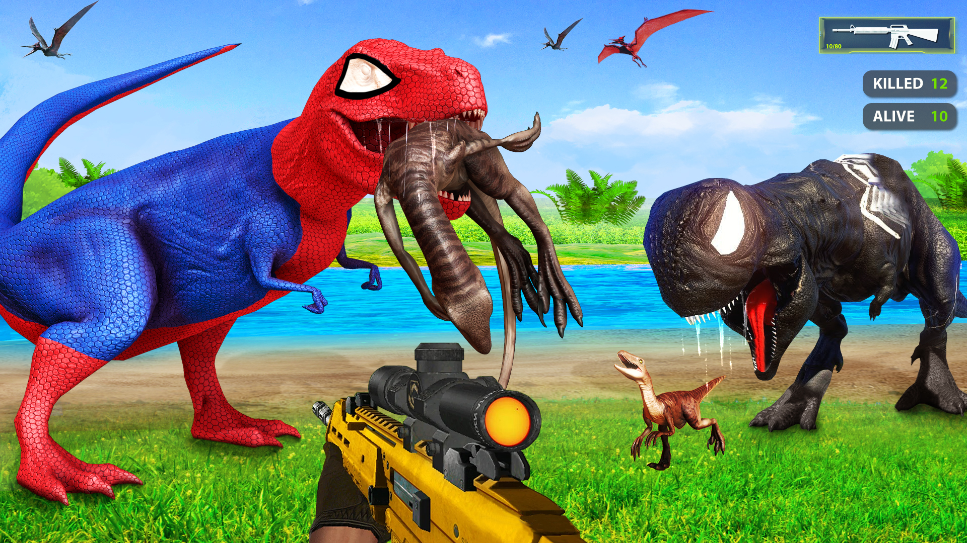 اسکرین شات 1 بازی Wild Dino Hunting: Animal Hunt