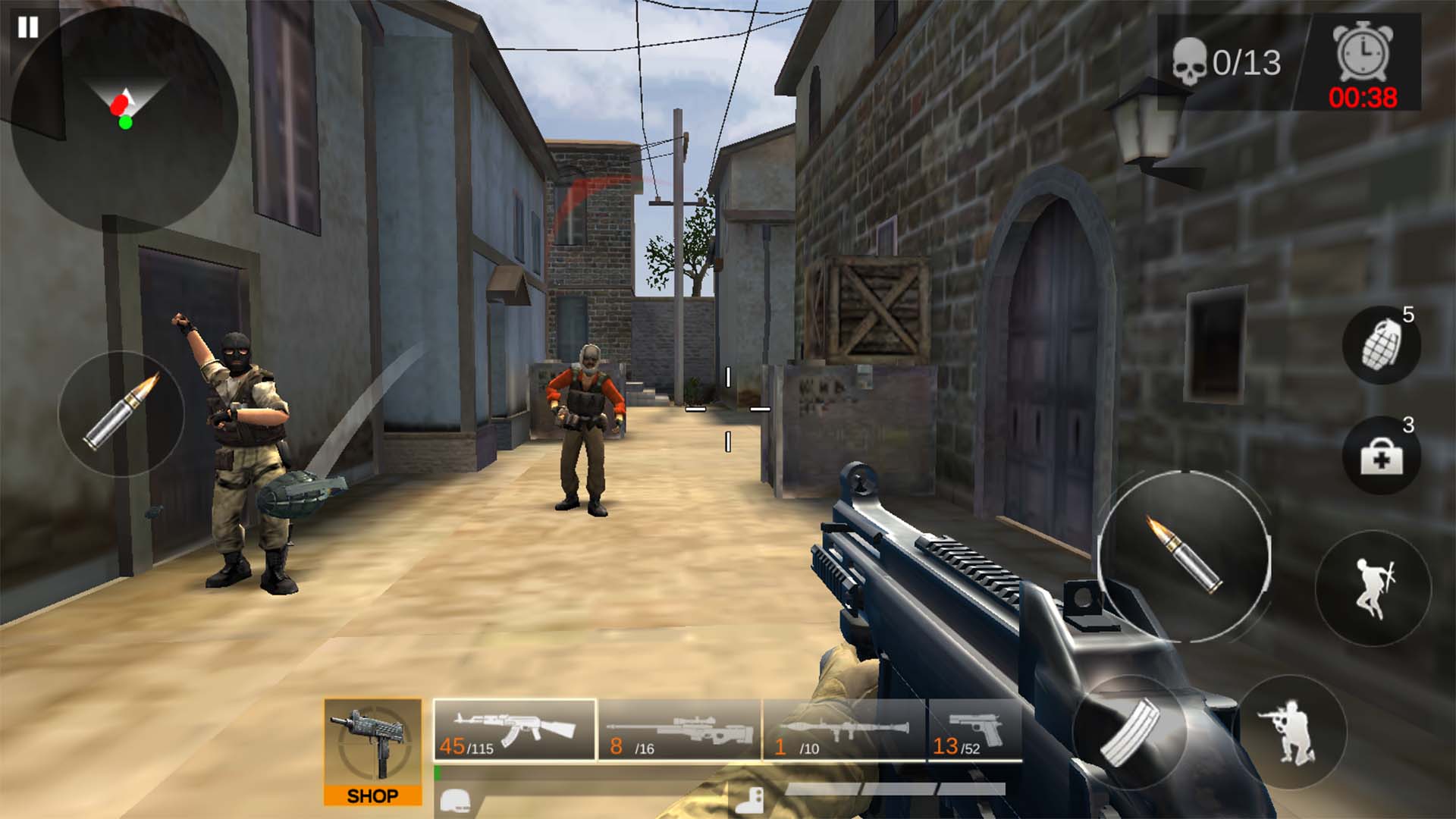 اسکرین شات 4 بازی Critical Shooters - Zombie&FPS