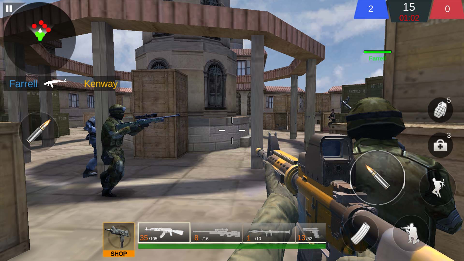 اسکرین شات 5 بازی Critical Shooters - Zombie&FPS