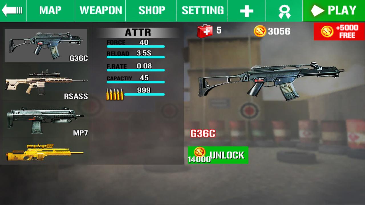 اسکرین شات 5 بازی Gun Strike Shoot Fire