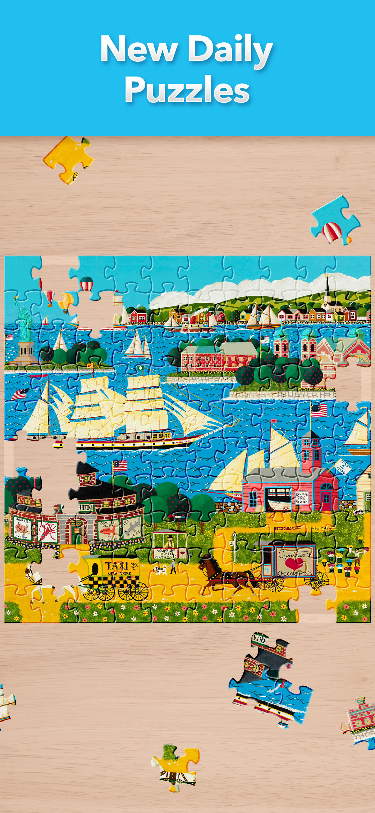 اسکرین شات 4 بازی Jigsaw Puzzle - Daily Puzzles