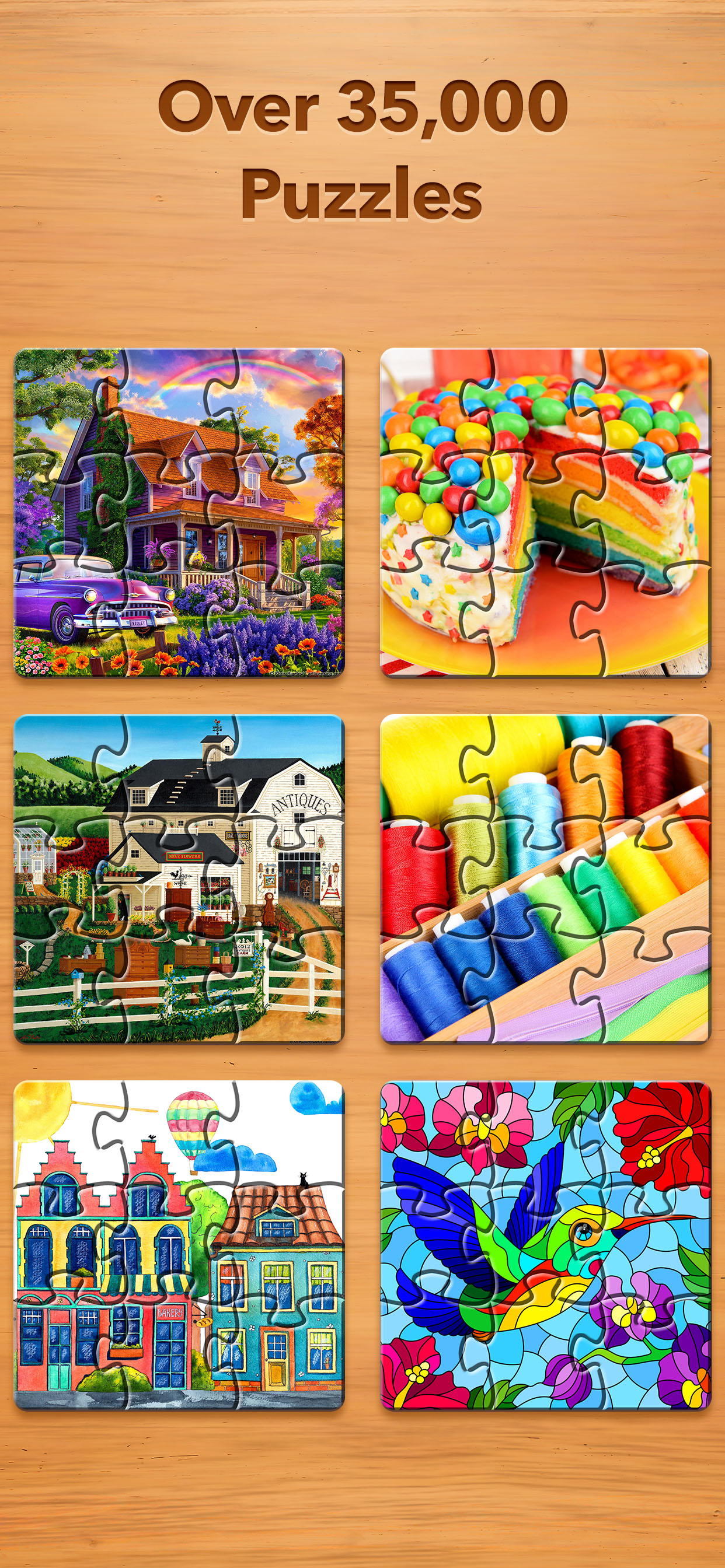 اسکرین شات 2 بازی Jigsaw Puzzle - Daily Puzzles