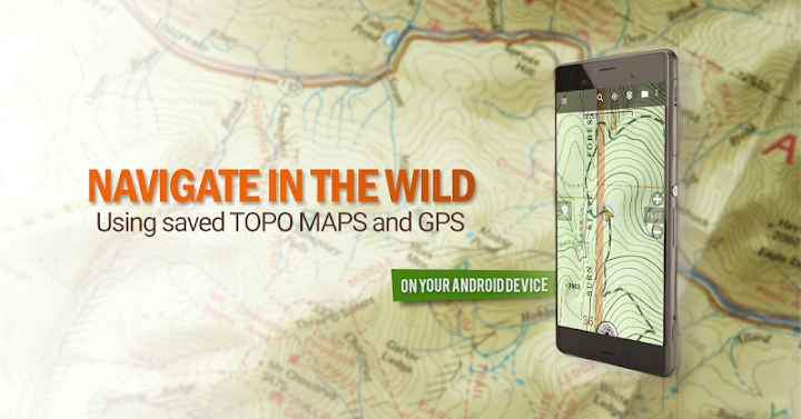 اسکرین شات 1 برنامه BackCountry Nav Topo Maps GPS - DEMO