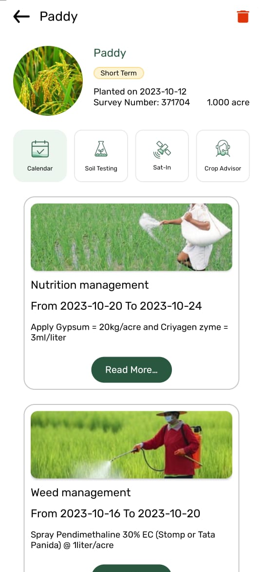 اسکرین شات 3 برنامه AgriApp : Smart Farming App