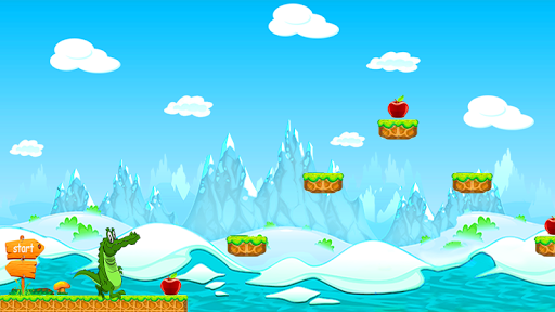 اسکرین شات 4 بازی Crocodile Run