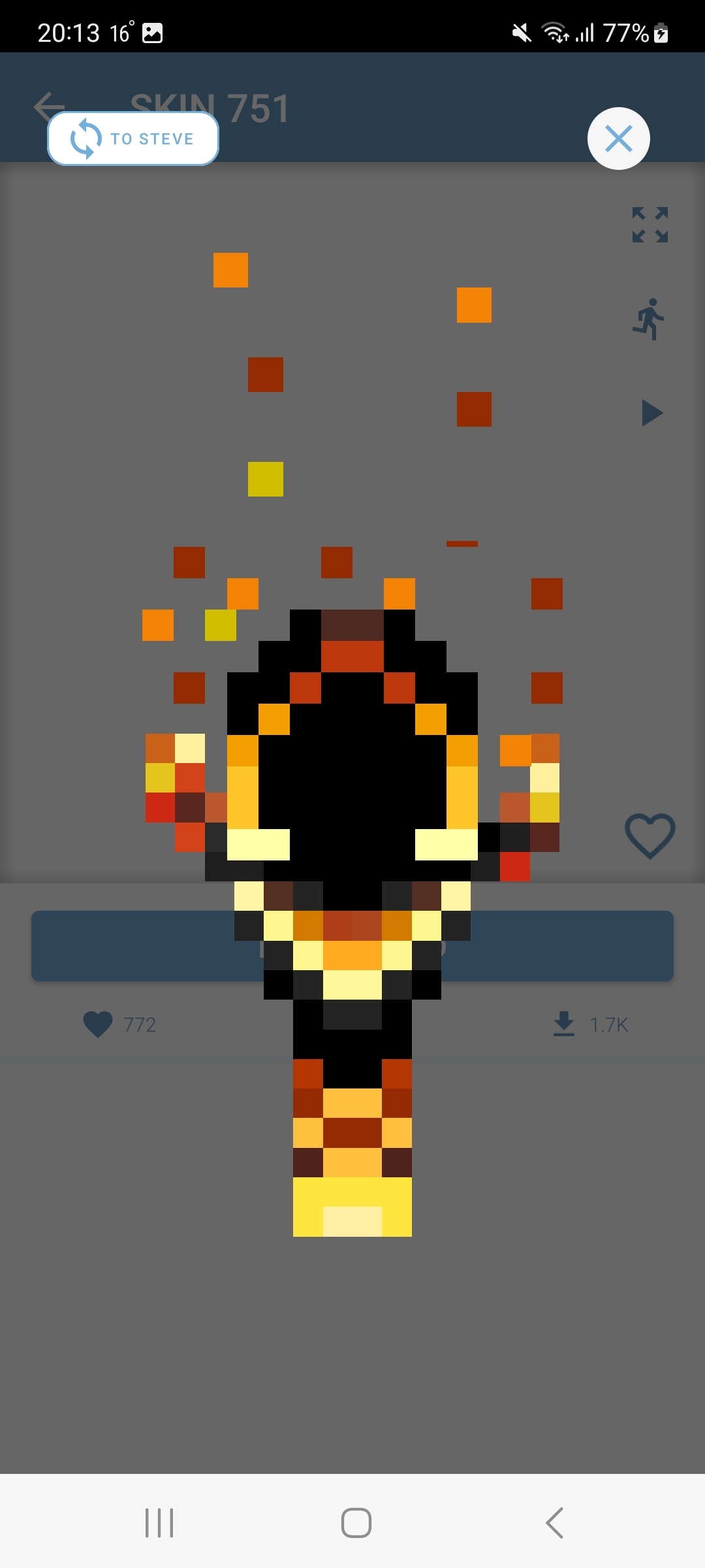 اسکرین شات 6 برنامه Mini Skins for Minecraft PE