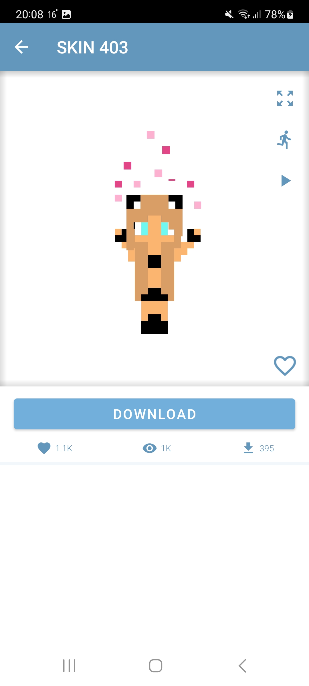 اسکرین شات 5 برنامه Mini Skins for Minecraft PE