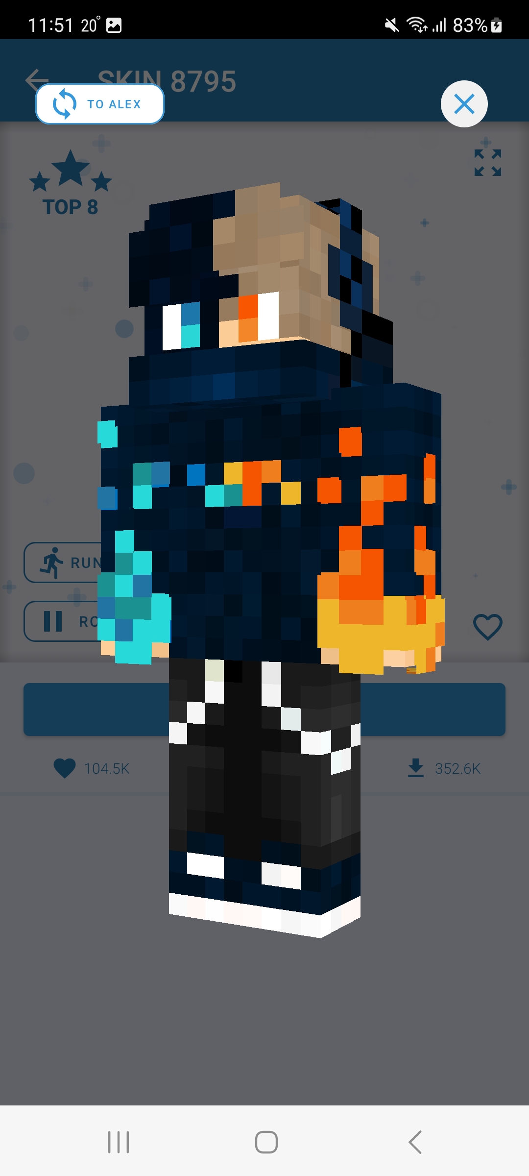 اسکرین شات 5 برنامه Boys Skins for Minecraft