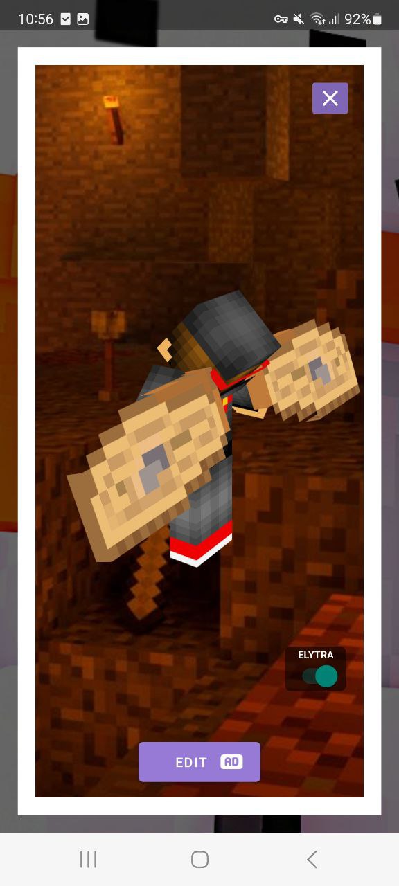 اسکرین شات 6 برنامه 3D Capes Editor for Minecraft