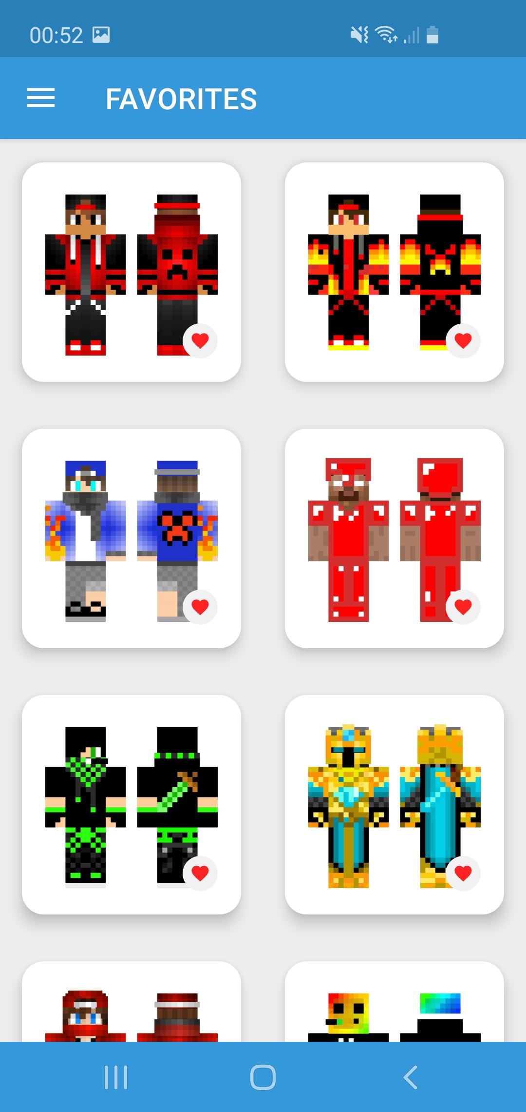 اسکرین شات 5 برنامه Boys Skins for Minecraft PE