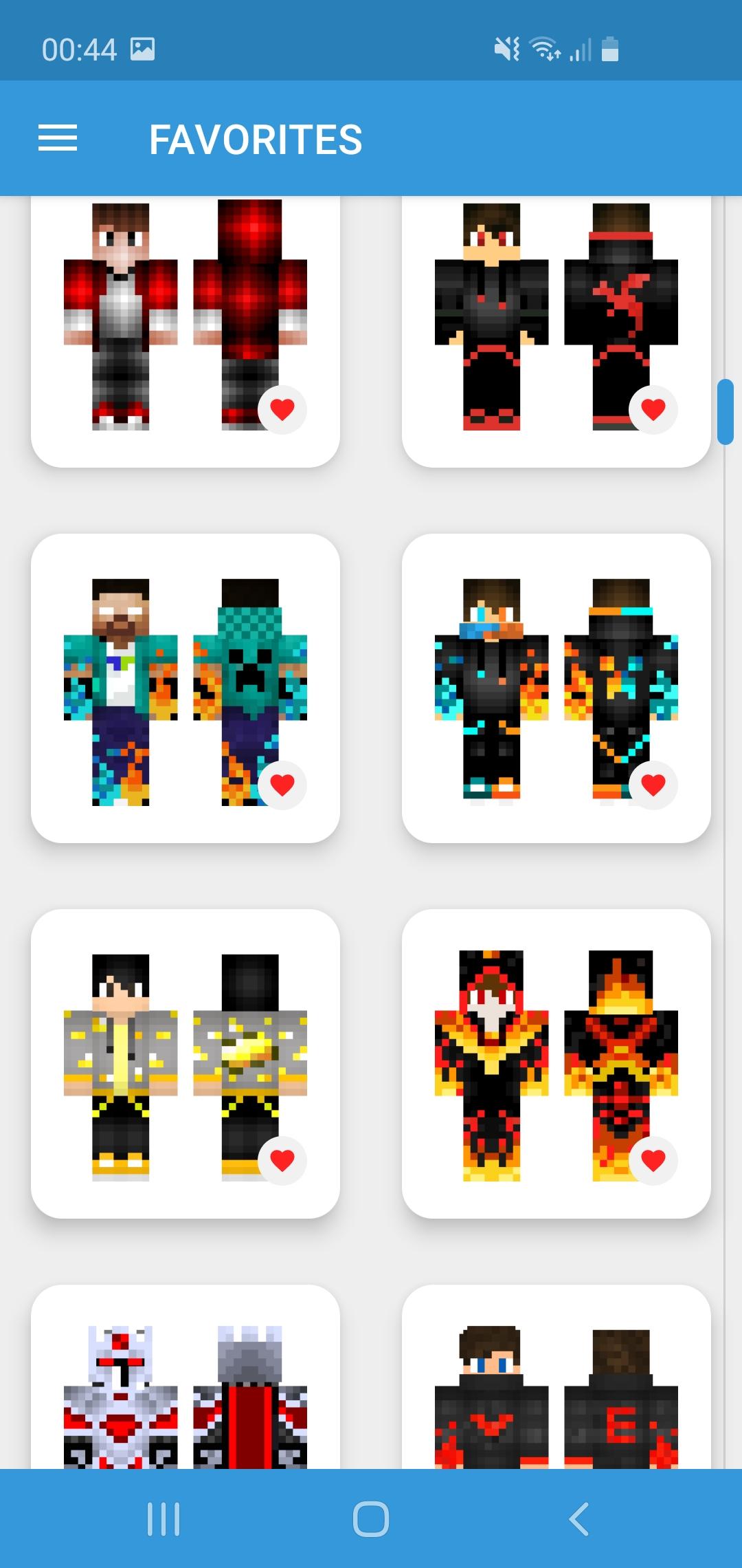 اسکرین شات 3 برنامه Boys Skins for Minecraft PE