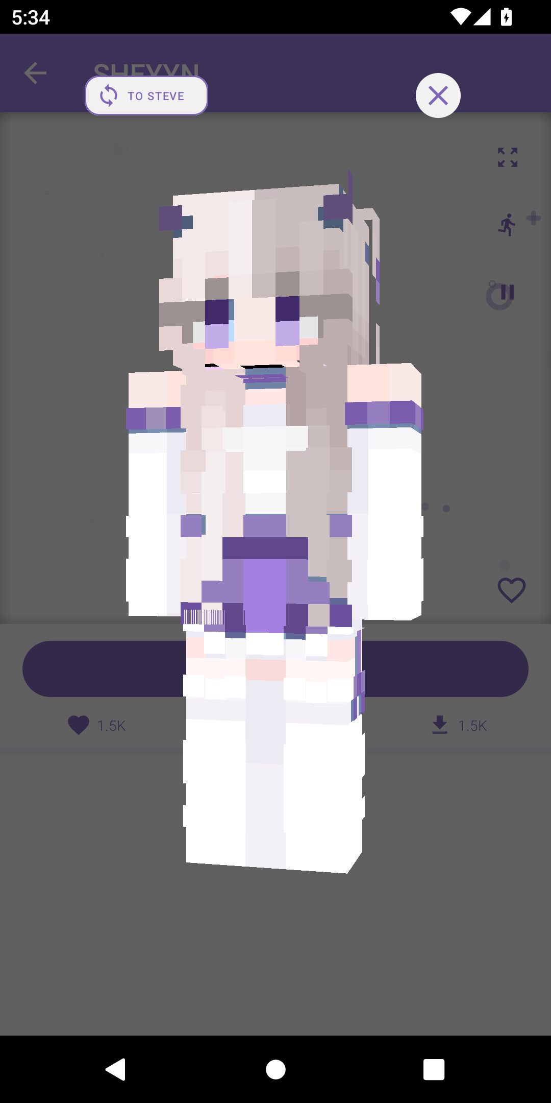 اسکرین شات 5 برنامه Skins for Minecraft 2