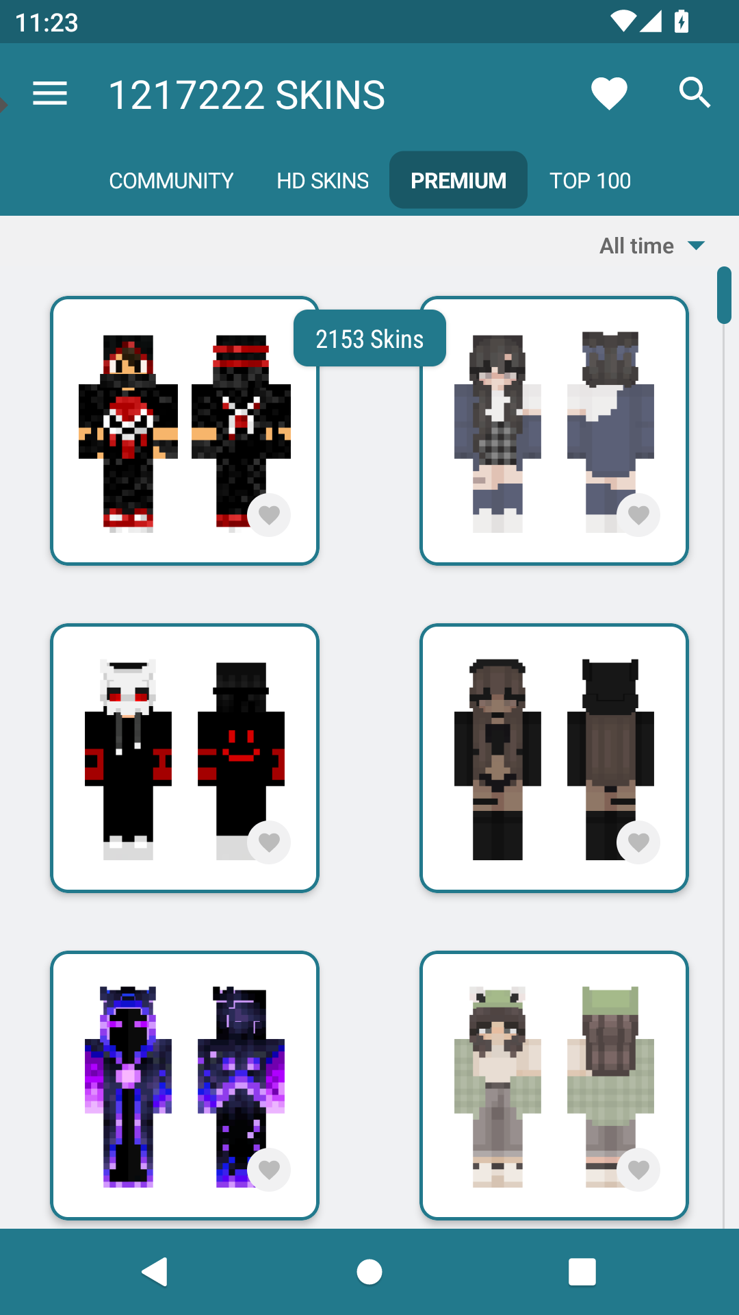 اسکرین شات 7 برنامه Skins-MASTER for Minecraft