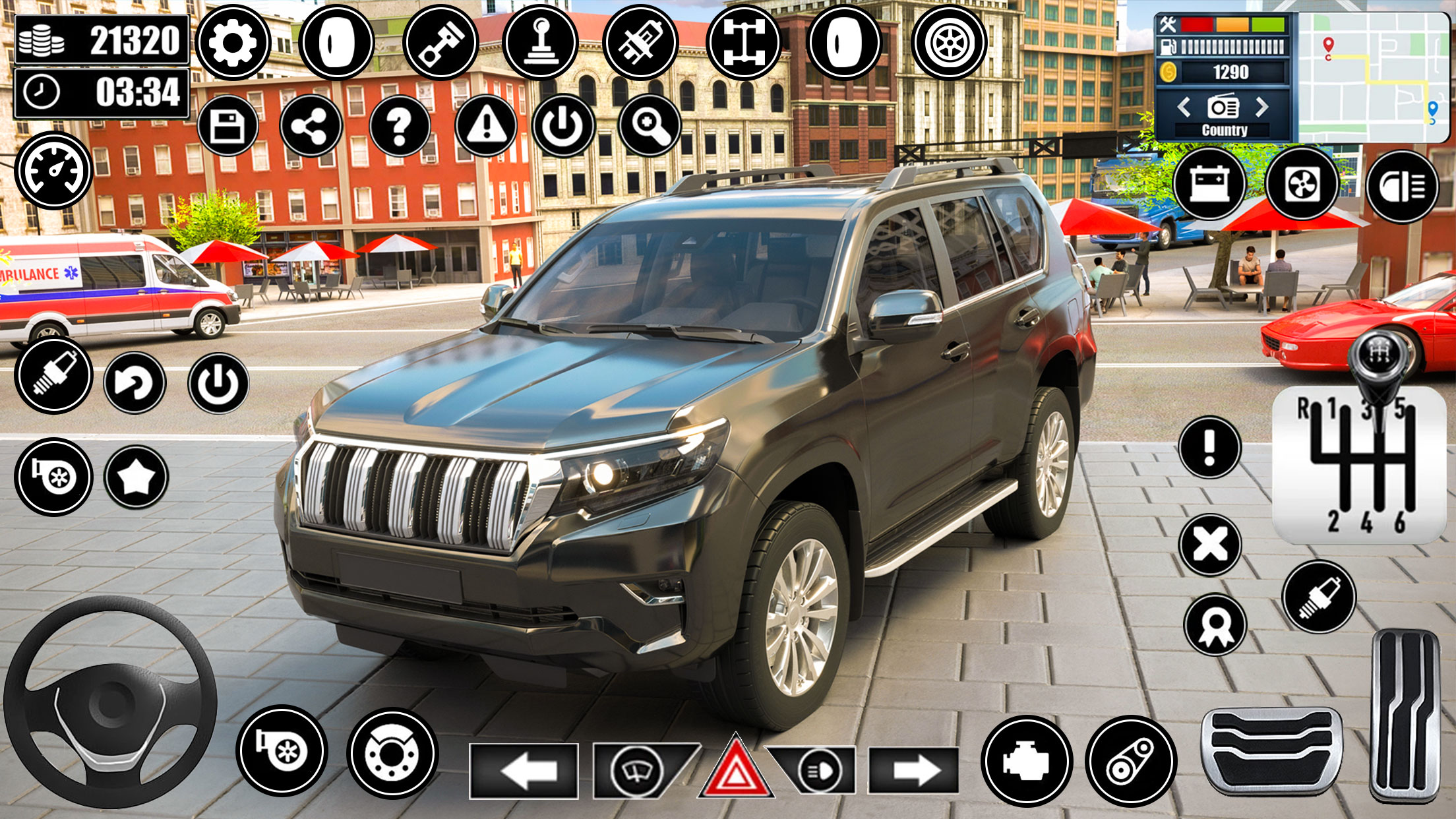 اسکرین شات 1 بازی Real Car Driving School 2023