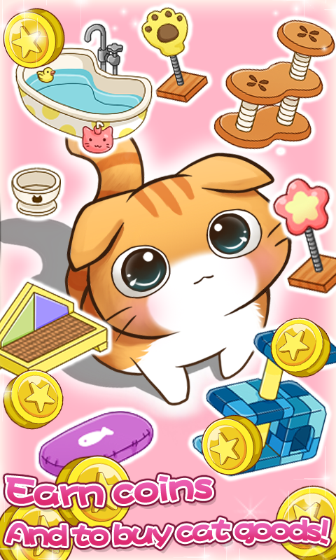 اسکرین شات 5 بازی Cat Room - Cute Cat Games