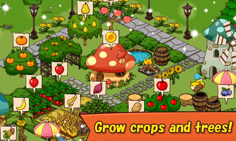 اسکرین شات 3 بازی Happy Garden - pets games