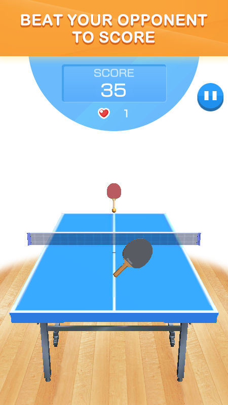 اسکرین شات 2 بازی Ping Pong Battle -Table Tennis