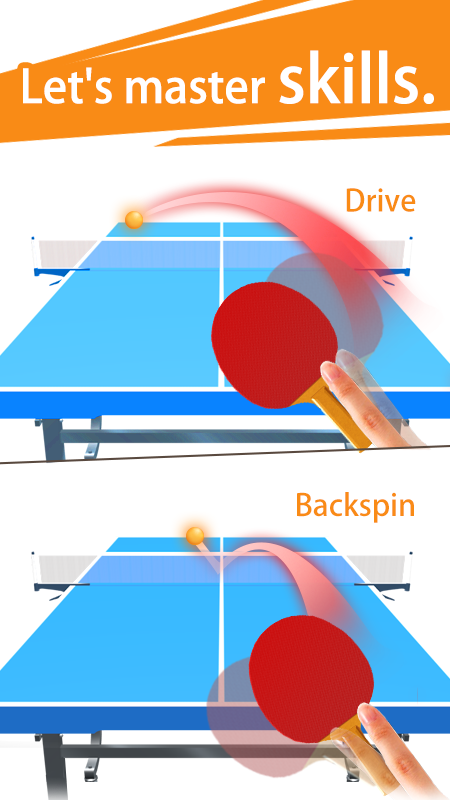اسکرین شات 3 بازی Table Tennis 3D Ping Pong Game