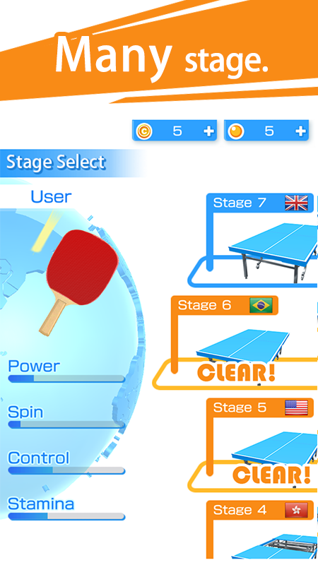 اسکرین شات 5 بازی Table Tennis 3D Ping Pong Game