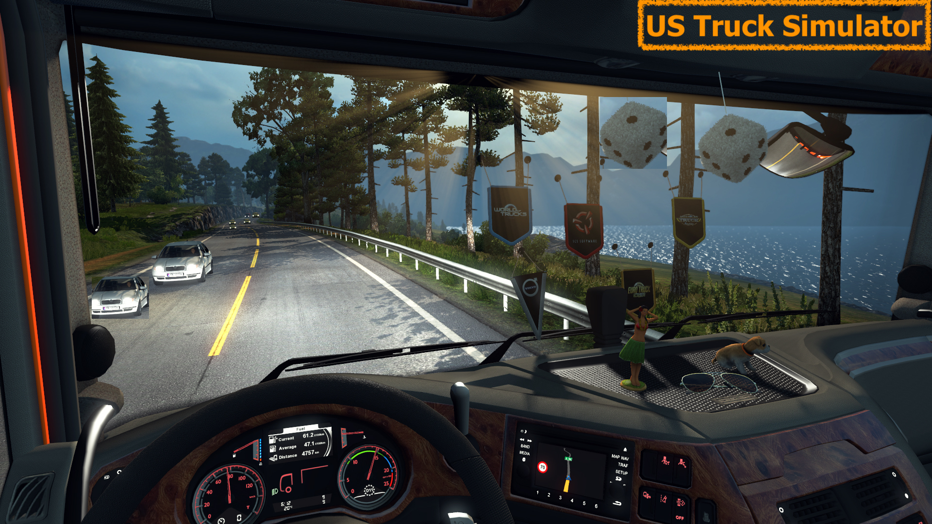 اسکرین شات 4 بازی Truck driving Simulator Games