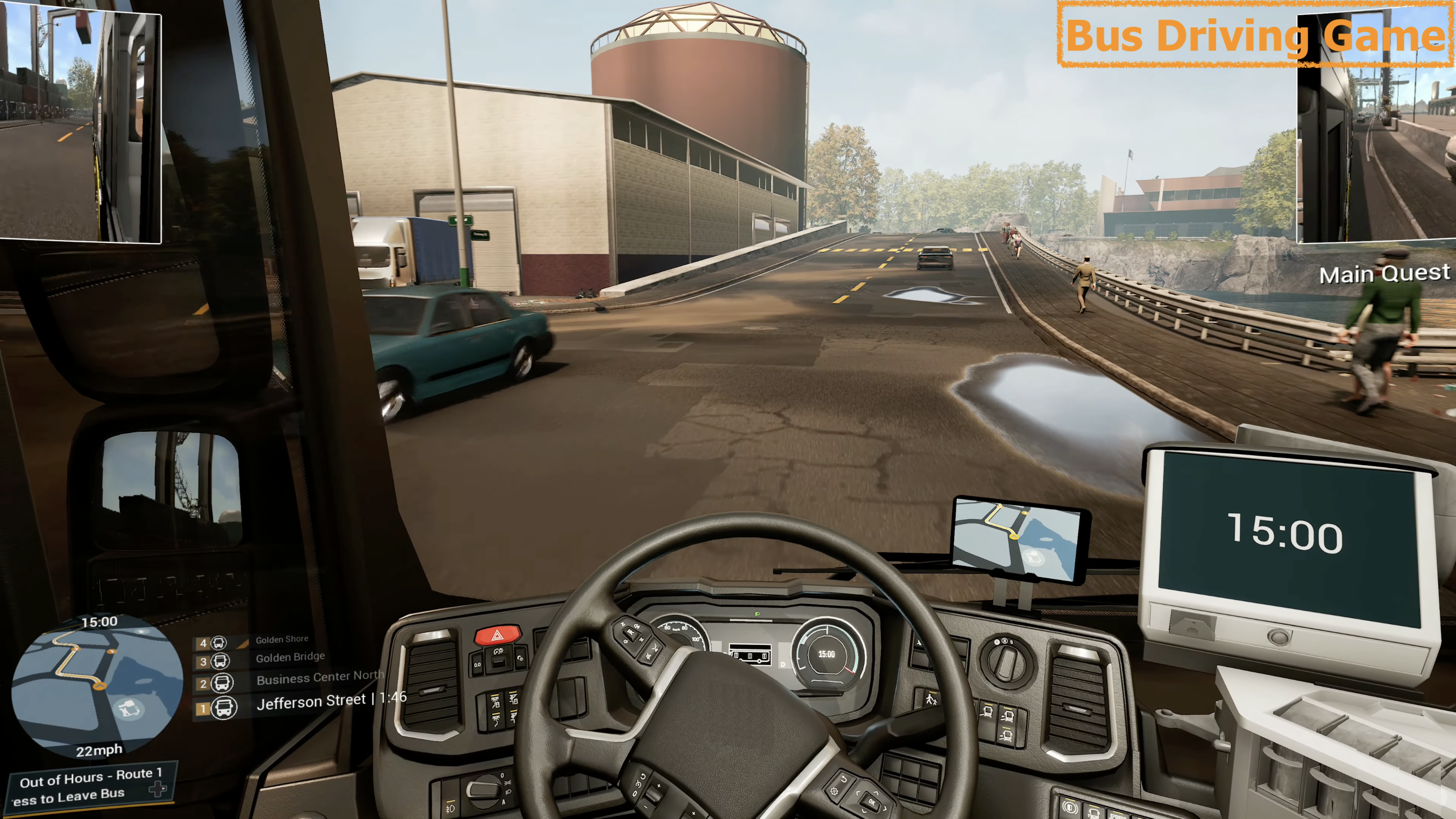 اسکرین شات 7 بازی Coach Bus Driving Simulator