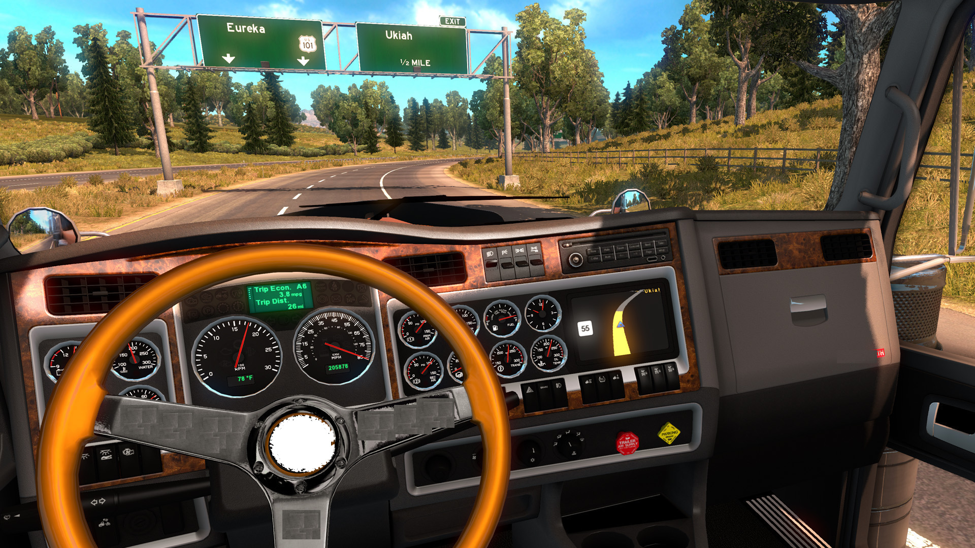 اسکرین شات 1 بازی US Truck Simulator Truck Games