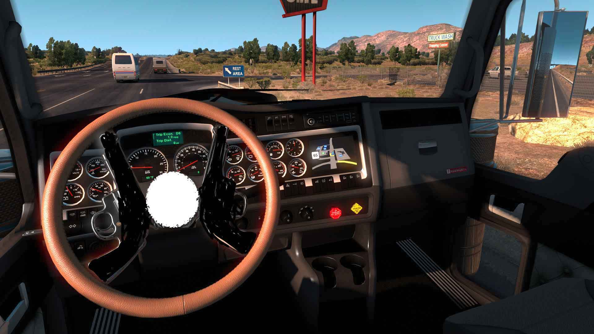 اسکرین شات 4 بازی US Truck Simulator Truck Games