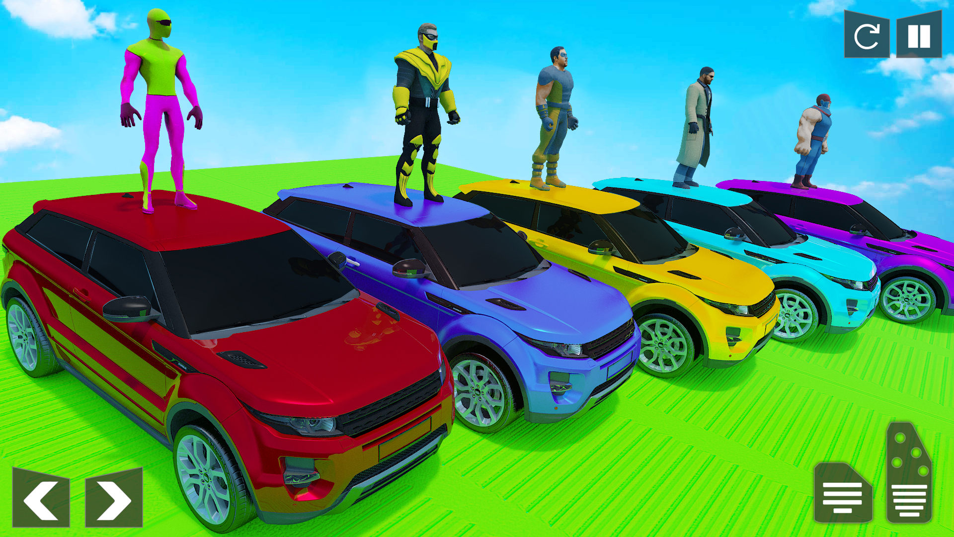 اسکرین شات 7 بازی Mega Ramp Car Stunt Hero Games