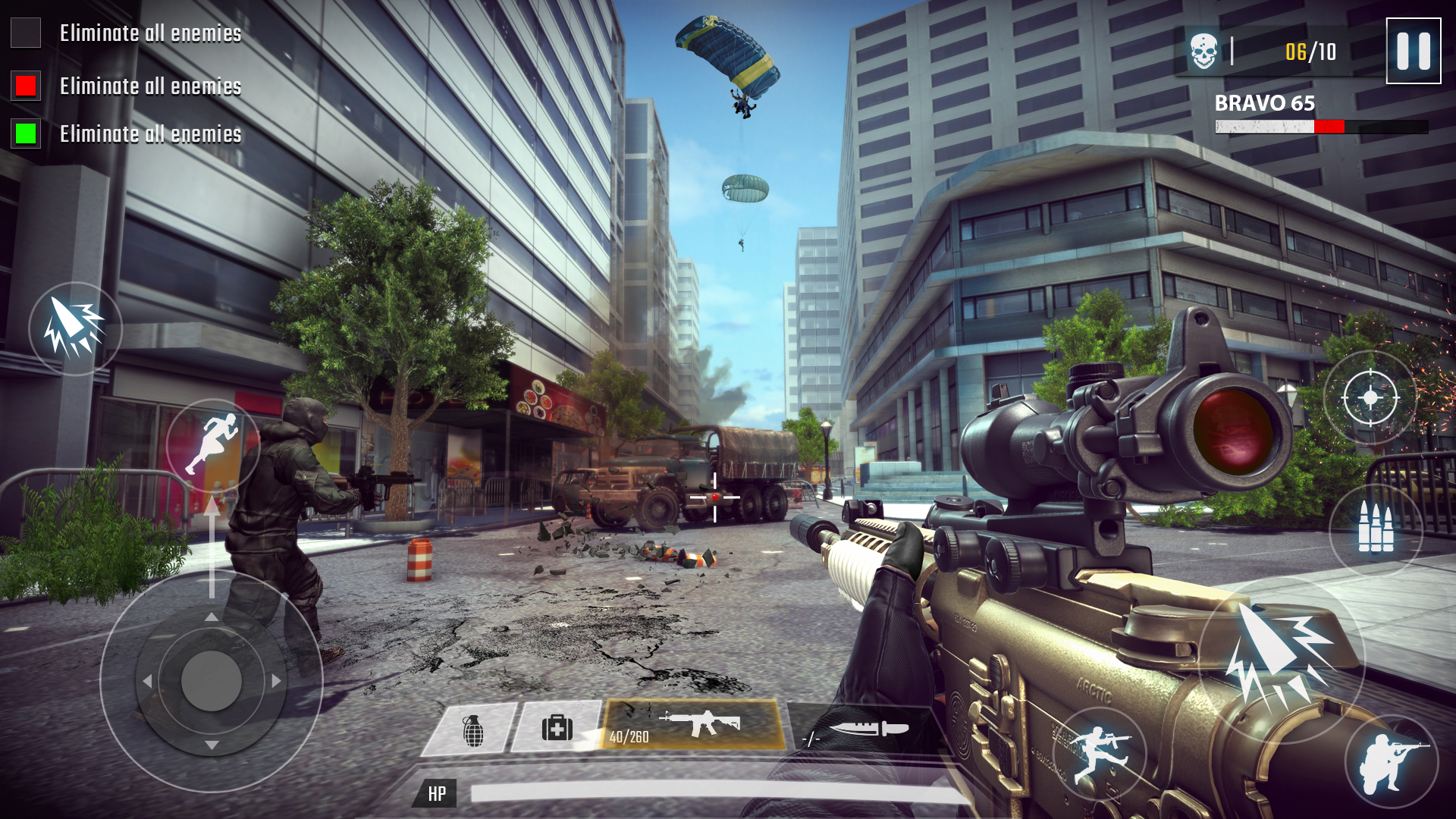 اسکرین شات 5 بازی FPS Ops - Gun Shooting Games