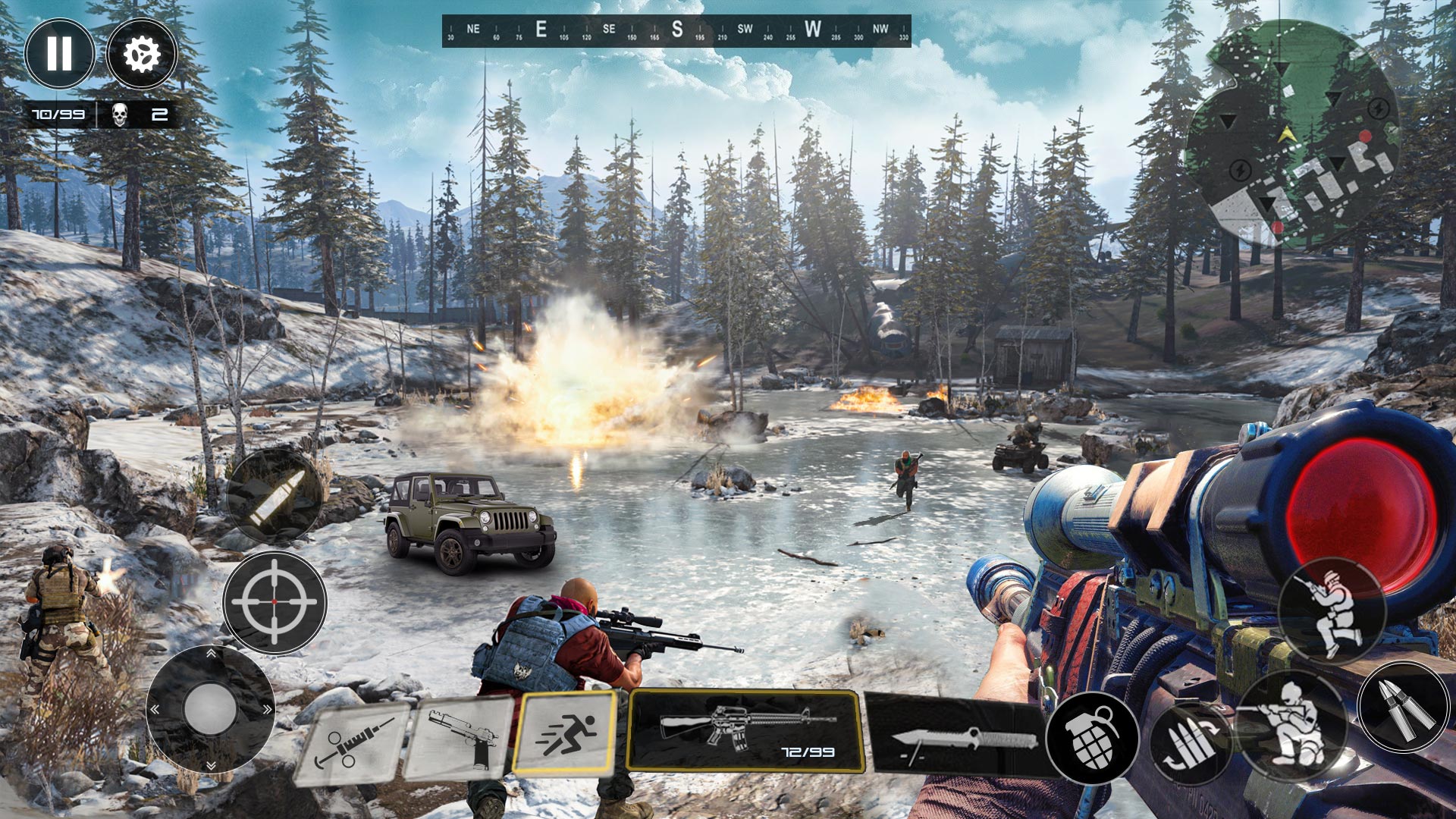 اسکرین شات 4 بازی FPS Ops - Gun Shooting Games