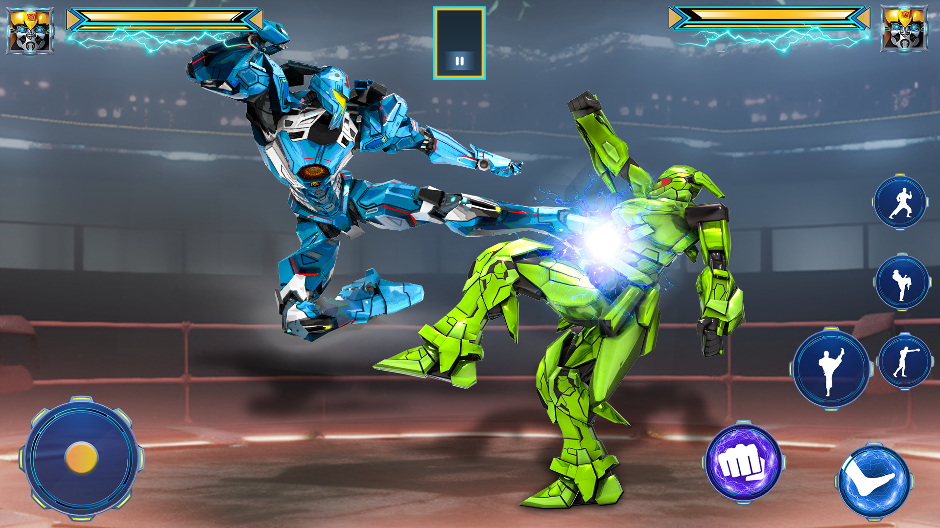 اسکرین شات 1 برنامه Robot Fighting: Kung Fu Karate