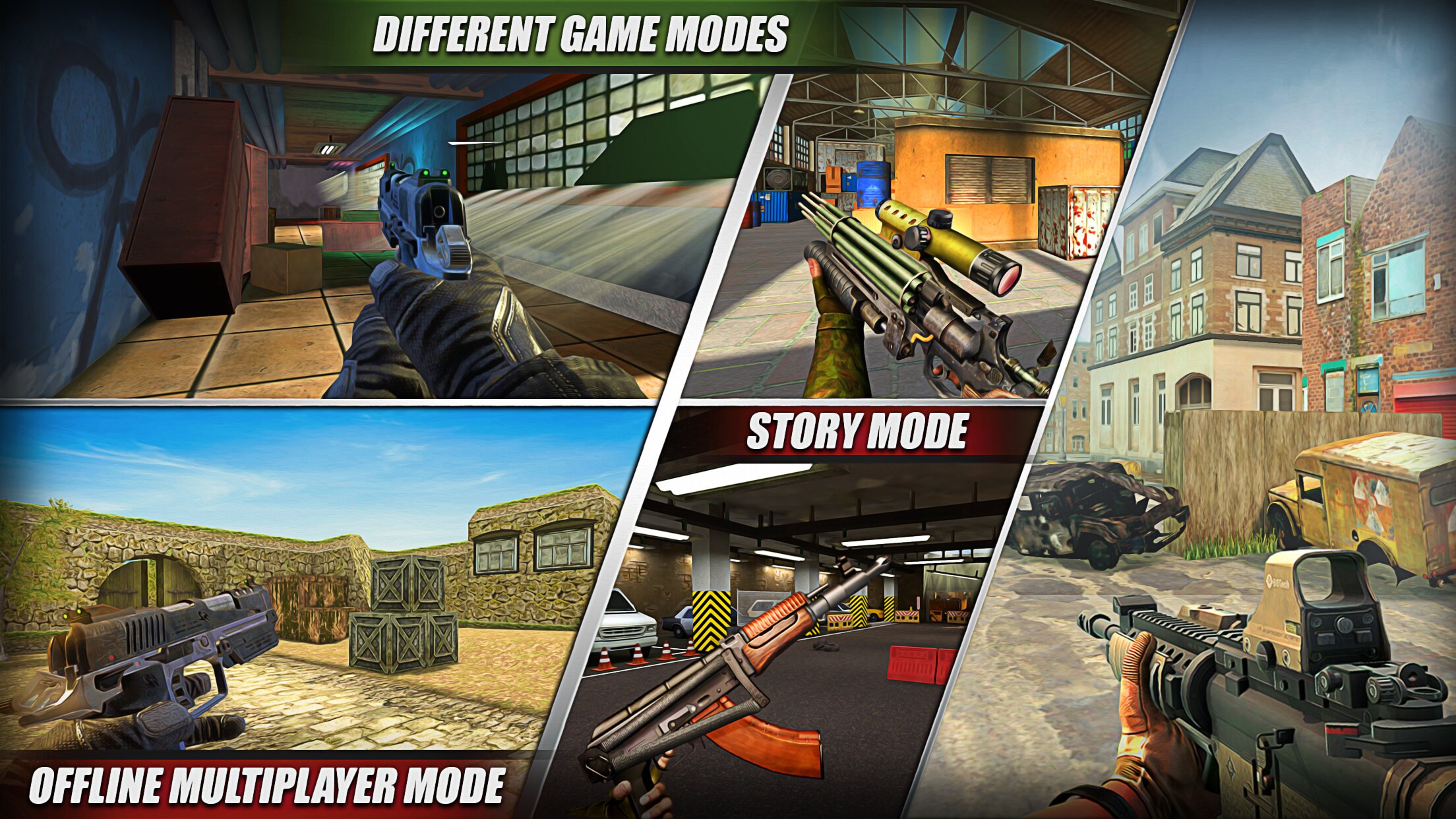 اسکرین شات 5 برنامه Special Duty-Fps Shooting game