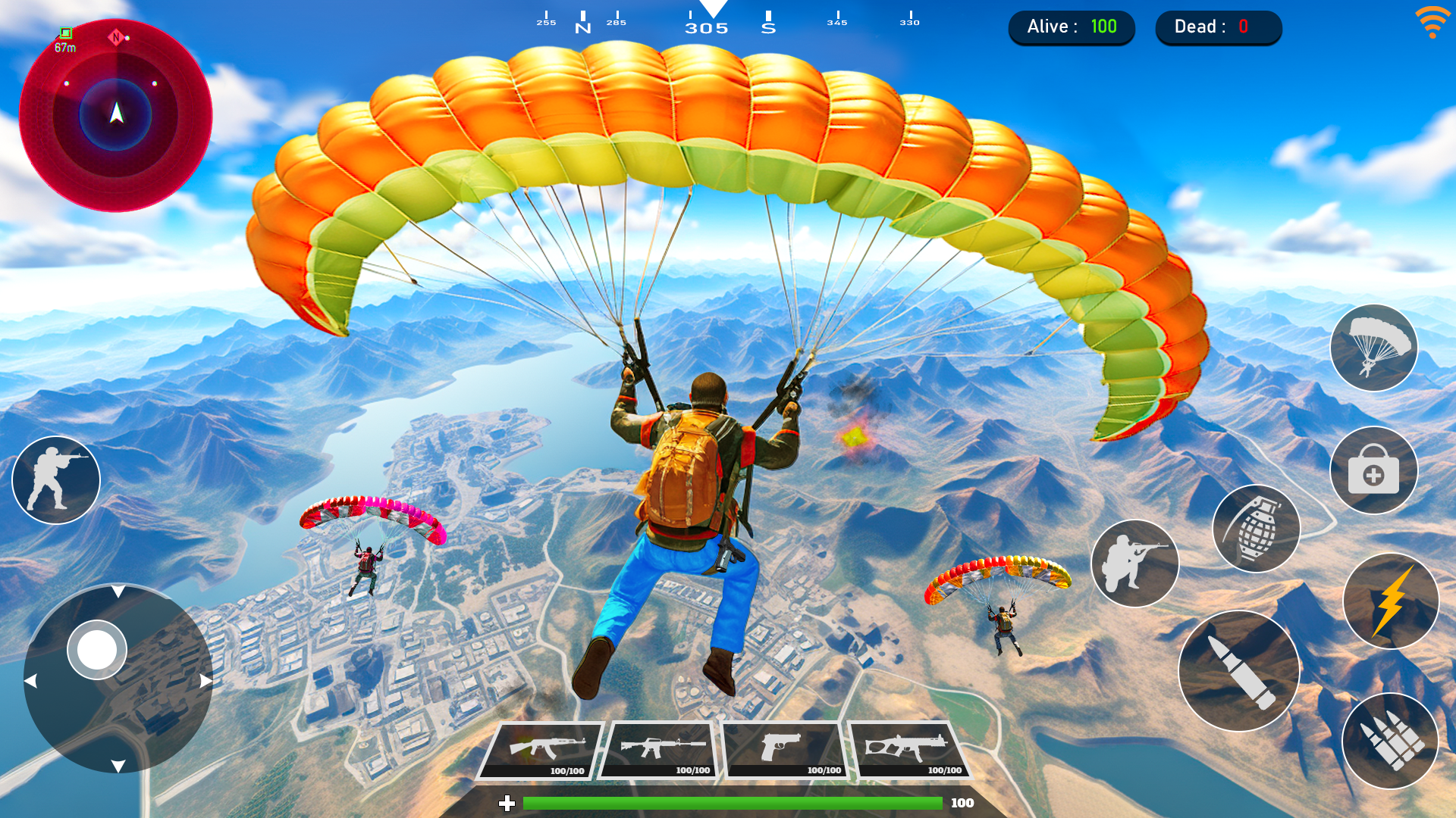 اسکرین شات 1 برنامه Special Duty-Fps Shooting game